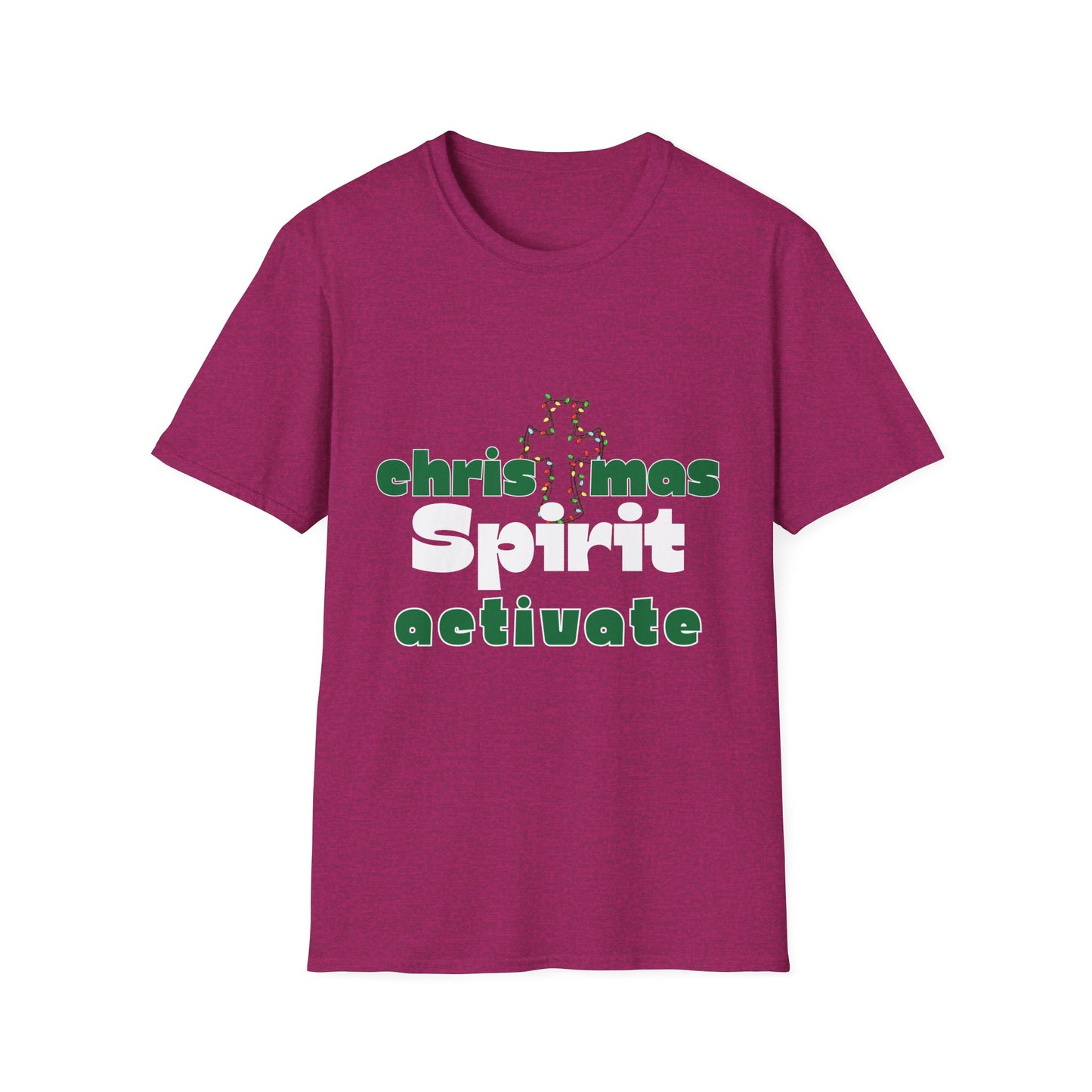 Christmas Spirit Activate Christmas shirt for women men holiday shirt