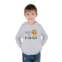 Toddler Hoodie — "Faith Like Daniel" Lion Christian Pullover