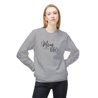 Mom Life Crewneck Sweatshirt — Cozy Casual Pullover for Moms