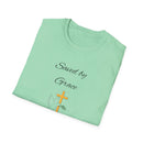 Saved By Grace Christian Shirt for Women Men Shirts for Christians