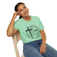 Pray Over It Christian T-Shirt — Cross Faith Prayer Tee