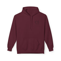 Jesus Has My Back Fleece Hoodie, Cozy Unisex Sweatshirt, Faith-Based Apparel, Perfect Gift for Christians