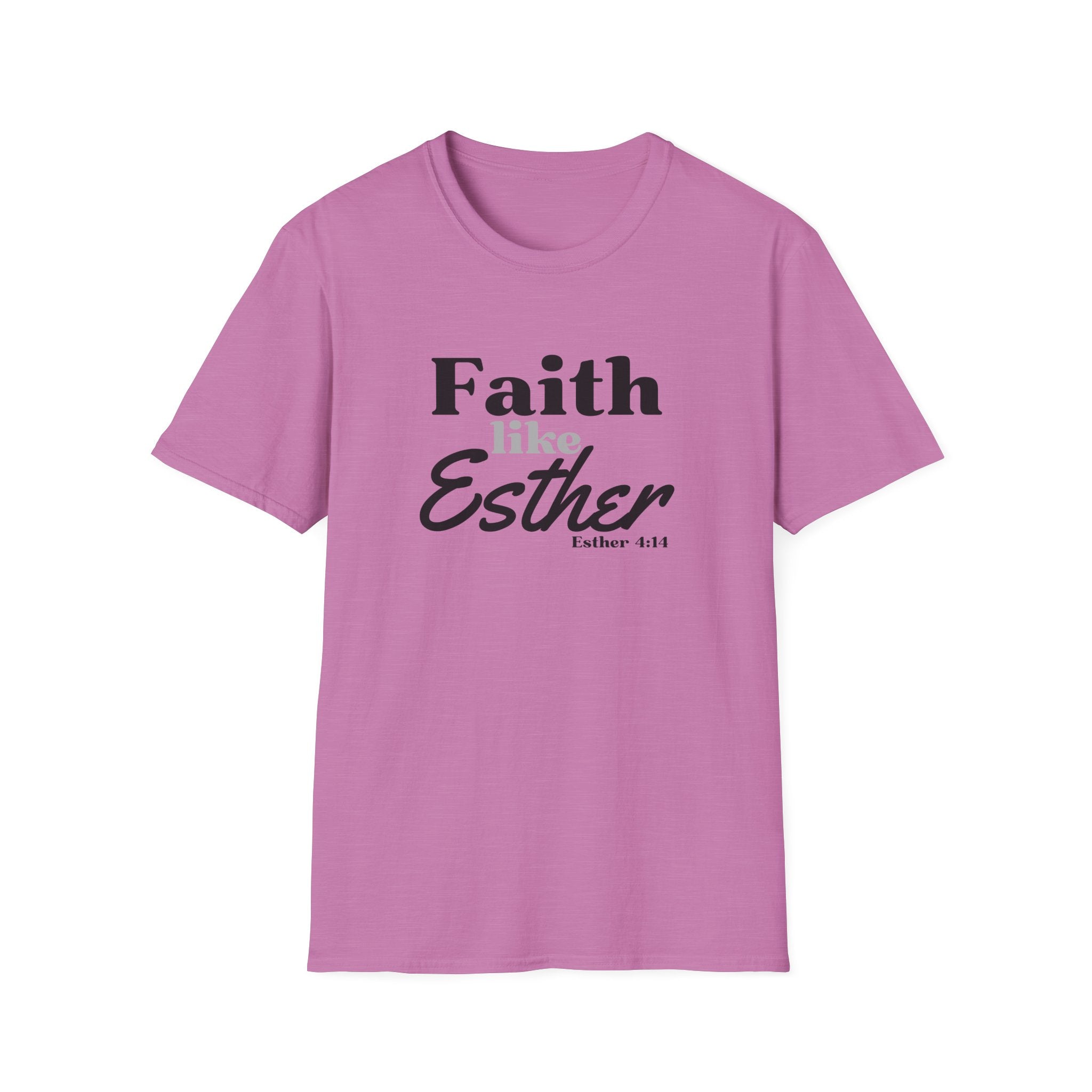 Faith Like Esther T-Shirt – Bible Verse Esther 4:14 Christian Tee