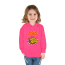 Jesus Is My Superhero Toddler Hoodie – Christian Kids Pullover