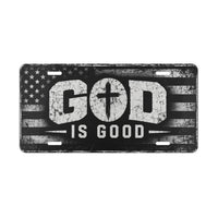 God Is Good Christian Vanity Plate