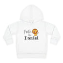 Toddler Hoodie — "Faith Like Daniel" Lion Christian Pullover