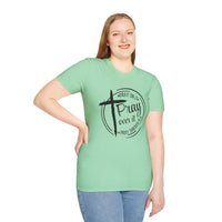 Pray Over It Christian T-Shirt — Cross Faith Prayer Tee