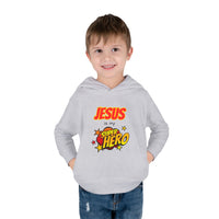 Jesus Is My Superhero Toddler Hoodie – Christian Kids Pullover