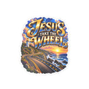 Jesus Take the Wheel – Coastal Highway Christian Vinyl Sticker