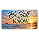 Be Still and Know Christian Desk Mat