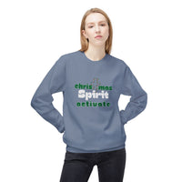 Christmas Spirit Activate Christmas Sweatshirt - Christian Sweatshirts for Women Men - Christmas Sweatshirts for Christians  - Faith Christmas Sweatshirts