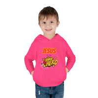 Jesus Is My Superhero Toddler Hoodie – Christian Kids Pullover