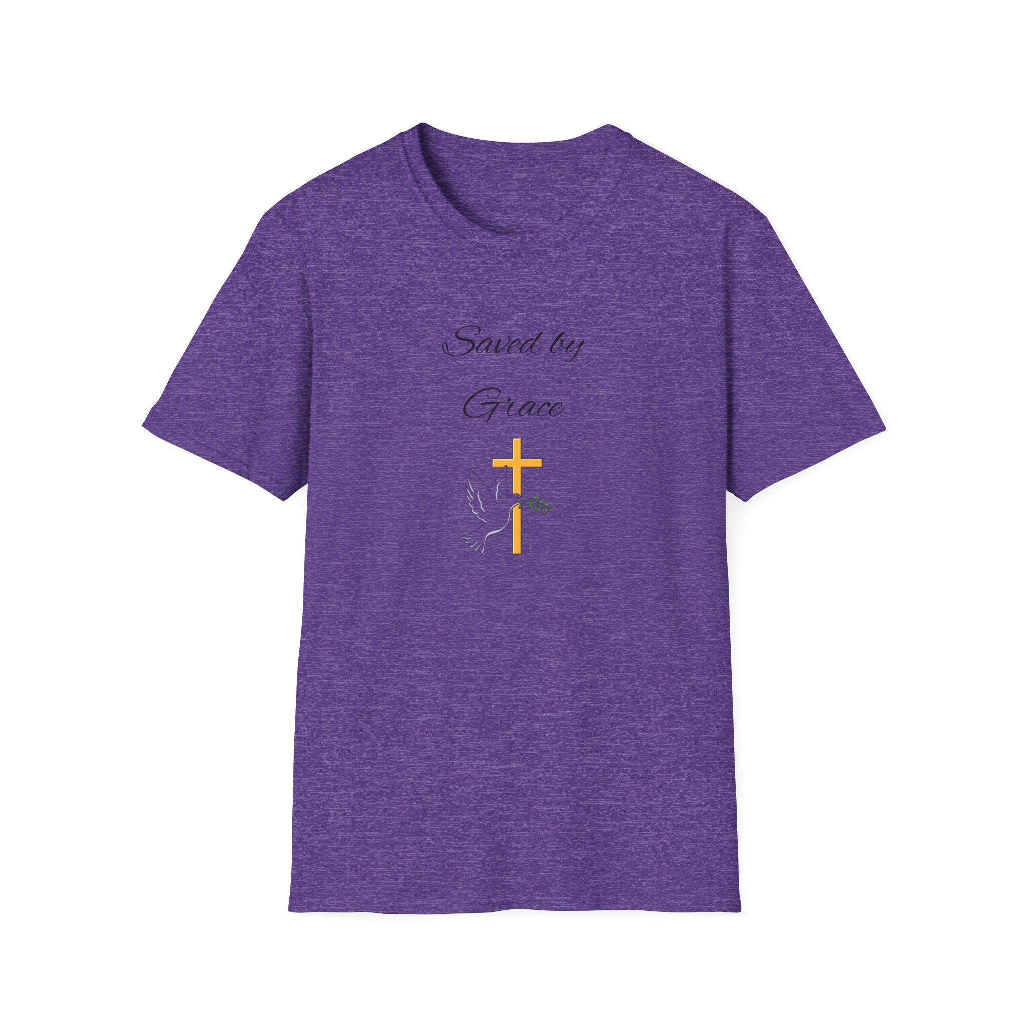 Saved By Grace Christian Shirt for Women Men Shirts for Christians