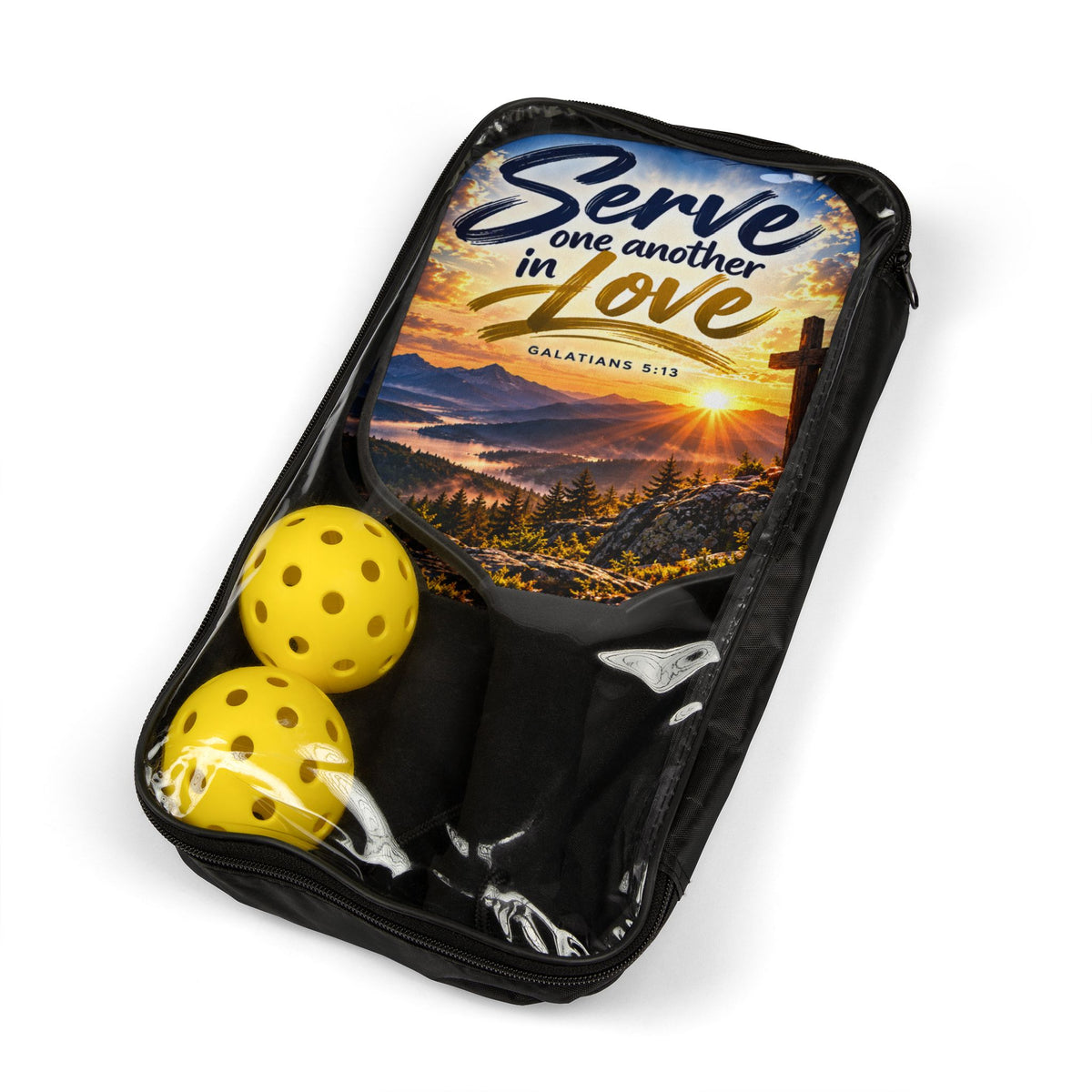 Serve One Another in Love – Christian Pickleball Set