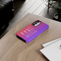 Samsung Faith, Love & Hope Gradient Phone Case — 'Now These Three Remain' Christian Protective Case