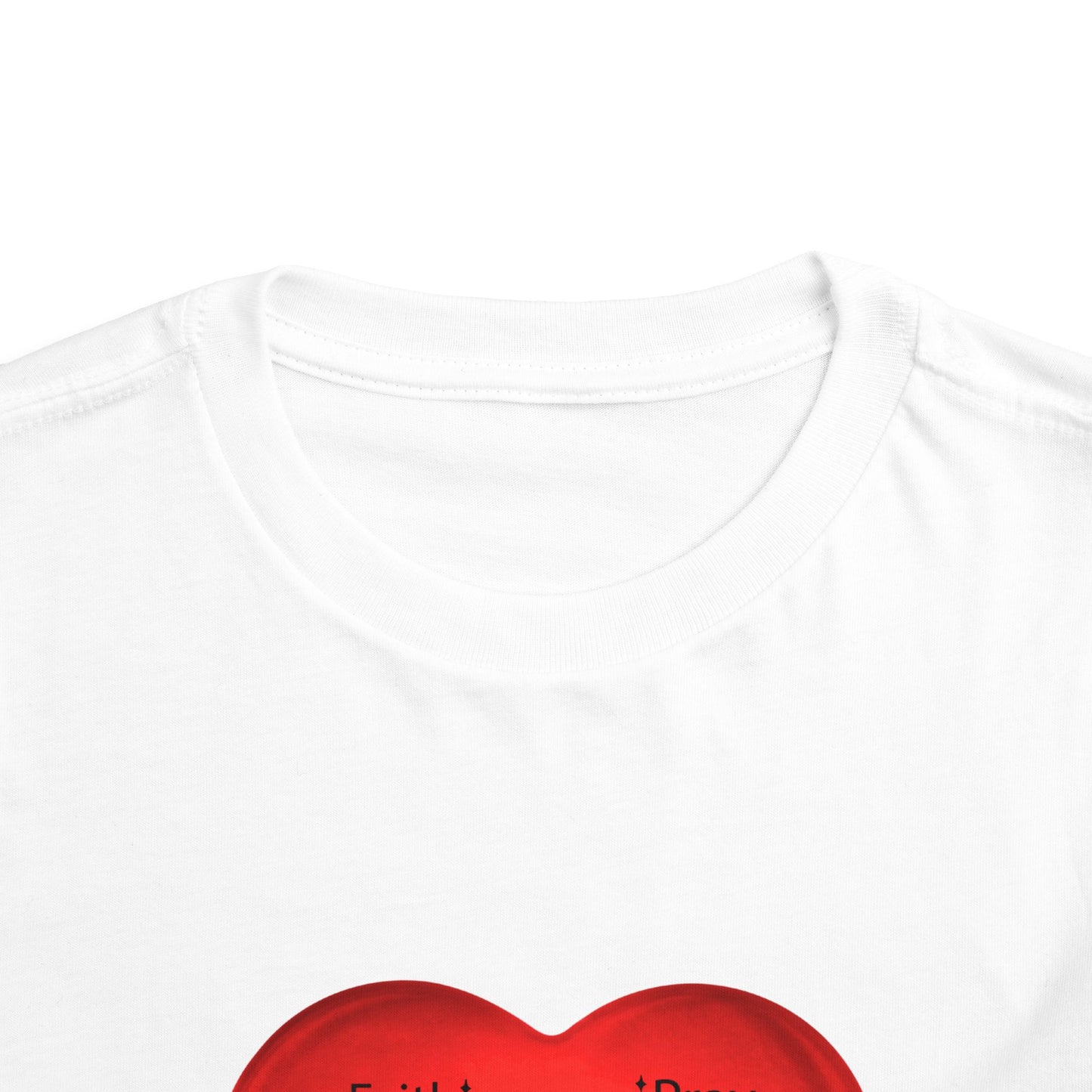 Jesus T-Shirt Christian Shirt for Toddlers Short Sleeve Tee Christian Toddler Christmas Shirt