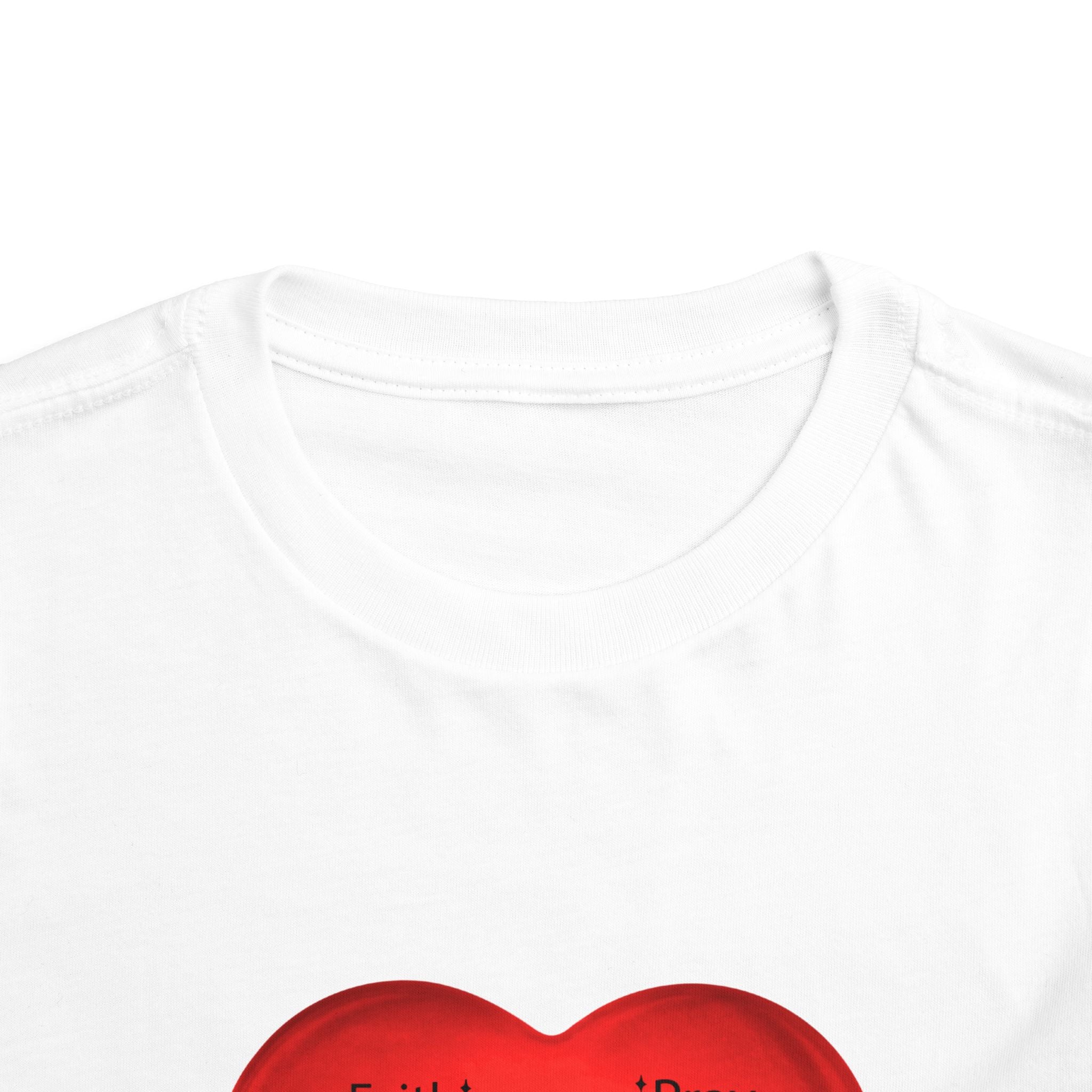 Jesus T-Shirt Christian Shirt for Toddlers Short Sleeve Tee Christian Toddler Christmas Shirt