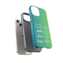 iPhone - 'Faith Love Hope' Christian Cross Protective Cover