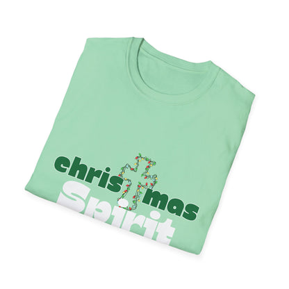 Christmas Spirit Activate Christmas shirt for women men holiday shirt
