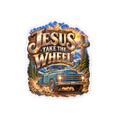 Jesus Take the Wheel – Vintage Truck Christian Vinyl Sticker