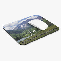 Faith Can Move Mountains - Mouse Pad - Christian Gifts for Women Men