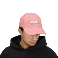 Prayer Warrior Dad Cap — Embroidered Faith Baseball Hat