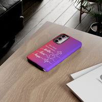 Samsung Faith, Love & Hope Gradient Phone Case — 'Now These Three Remain' Christian Protective Case