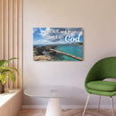 Faith Wall Art - Psalm 46:10 - Metal - Inspirational Wall Art Print Christian Gifts for Women Men