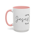 Jesus Coffee Mug – Script Faith Mug with “Jesus: The Way • The Truth • The Life” – Inspirational Religious Gift