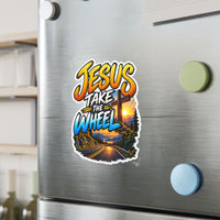 Jesus Take the Wheel – Mountain Road Christian Vinyl Sticker