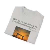 Isaiah 12:3 T-Shirt | Perfect for Faith and Everyday Wear,