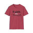 Faith Like Hannah Christian T-Shirt — Inspirational Scripture Tee (1 Samuel 1:27)