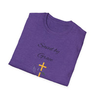 Saved By Grace Christian Shirt for Women Men Shirts for Christians