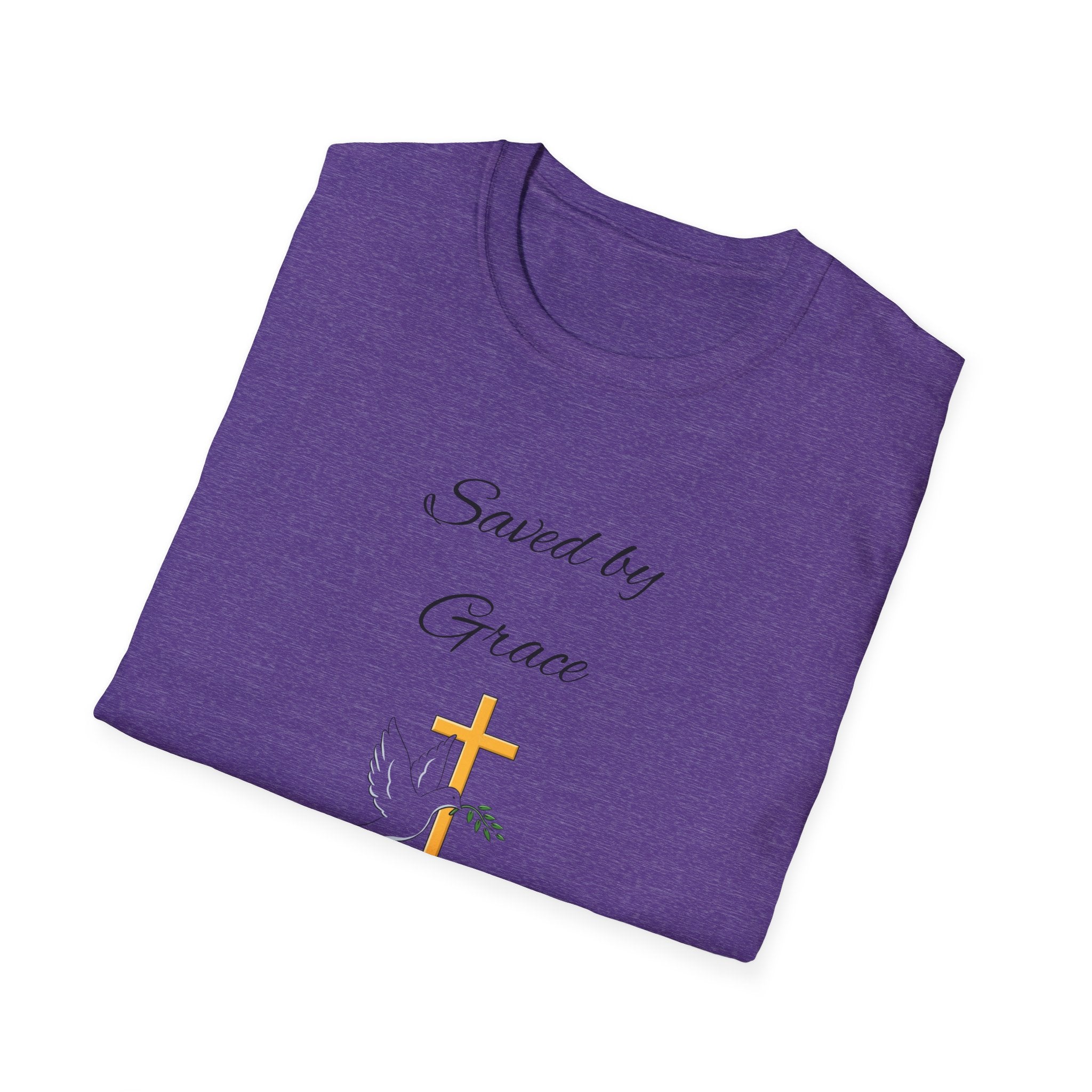 Saved By Grace Christian Shirt for Women Men Shirts for Christians