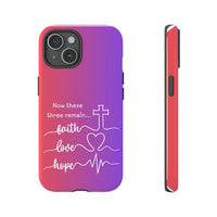 iPhone - Faith, Love & Hope Gradient Phone Case