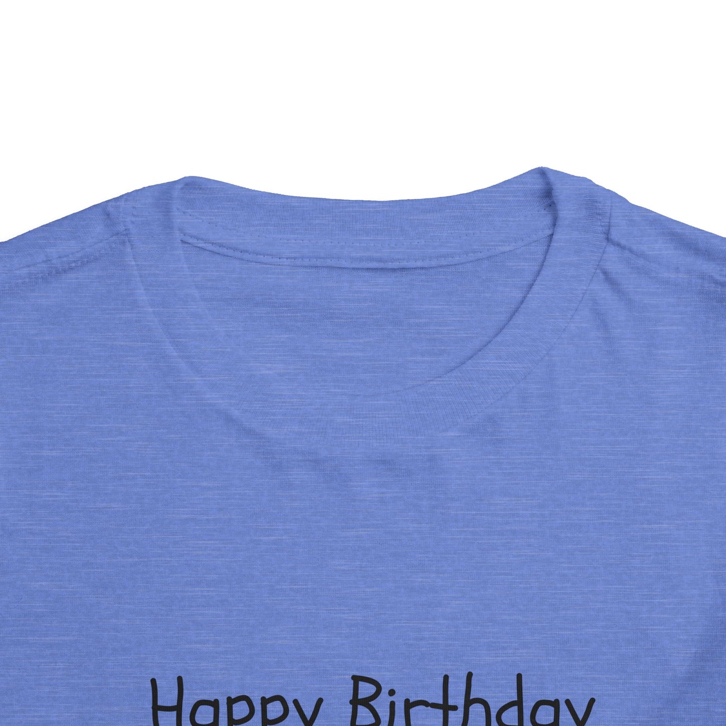 Happy Birthday Jesus Christian Christmas Shirt for Toddlers Short Sleeve Tee Christian Toddler Christmas Shirt