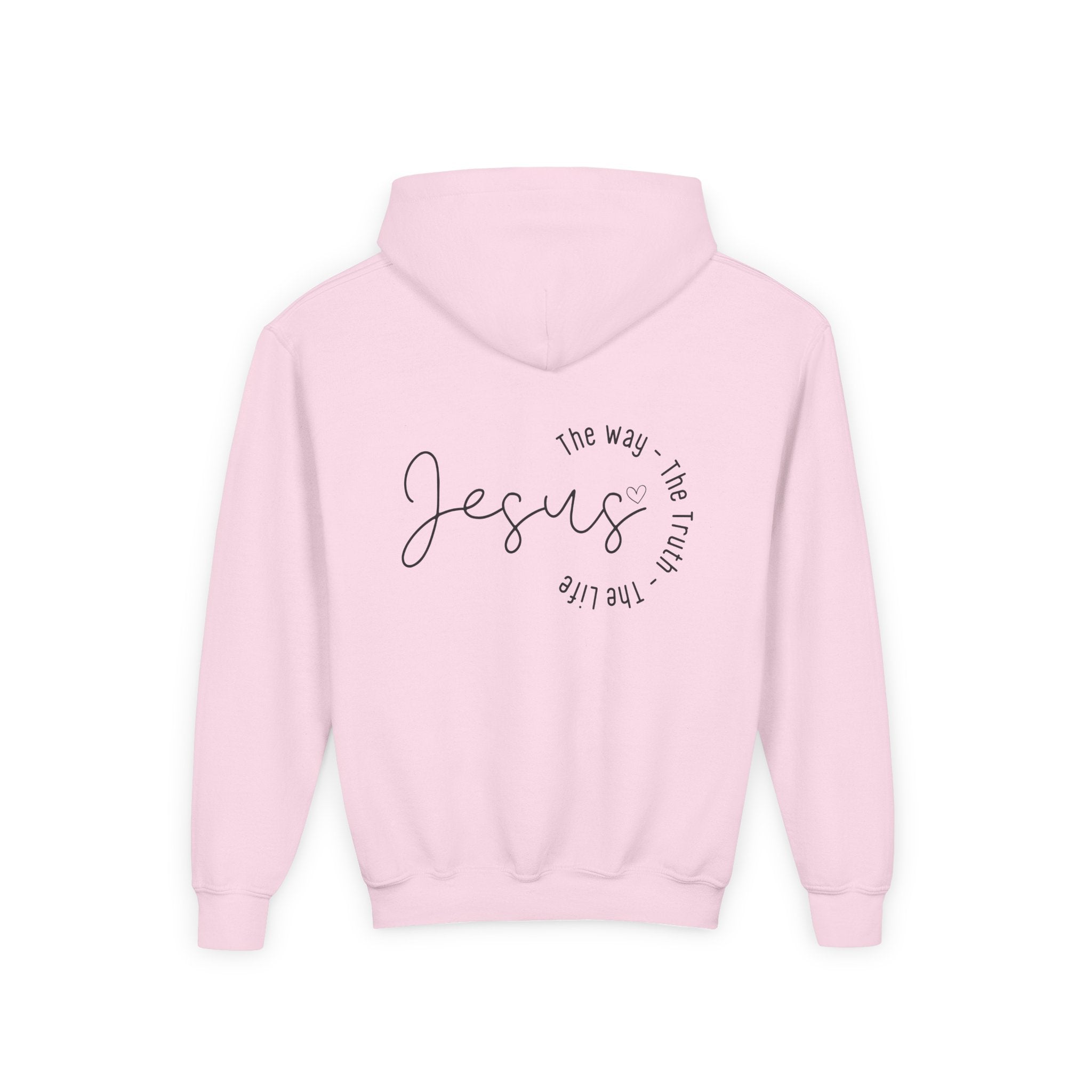 Youth Christian Hoodie — The Way, The Truth, The Life