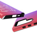 Samsung Faith, Love & Hope Gradient Phone Case — 'Now These Three Remain' Christian Protective Case