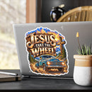 Jesus Take the Wheel – Vintage Truck Christian Vinyl Sticker