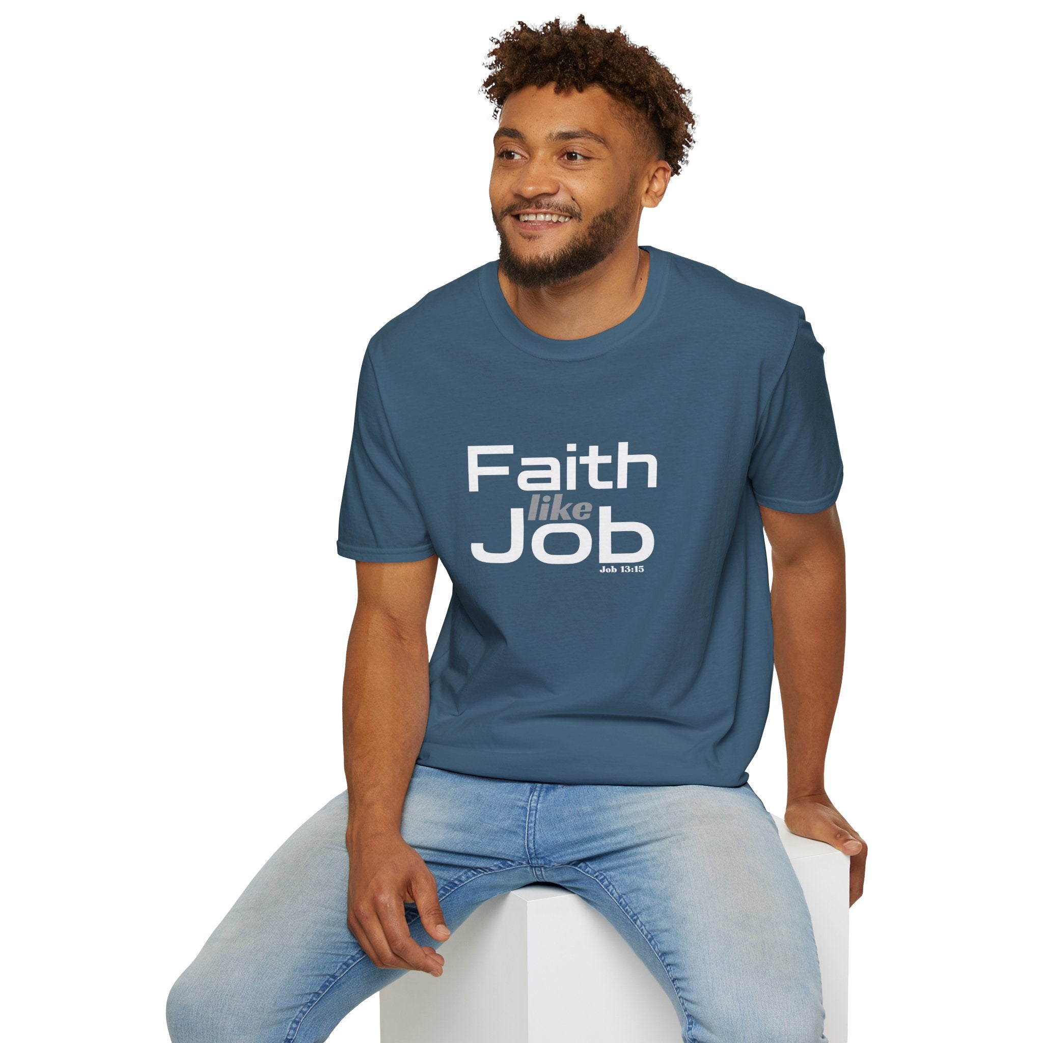 Faith Like Job T-Shirt – Christian Inspirational Tee