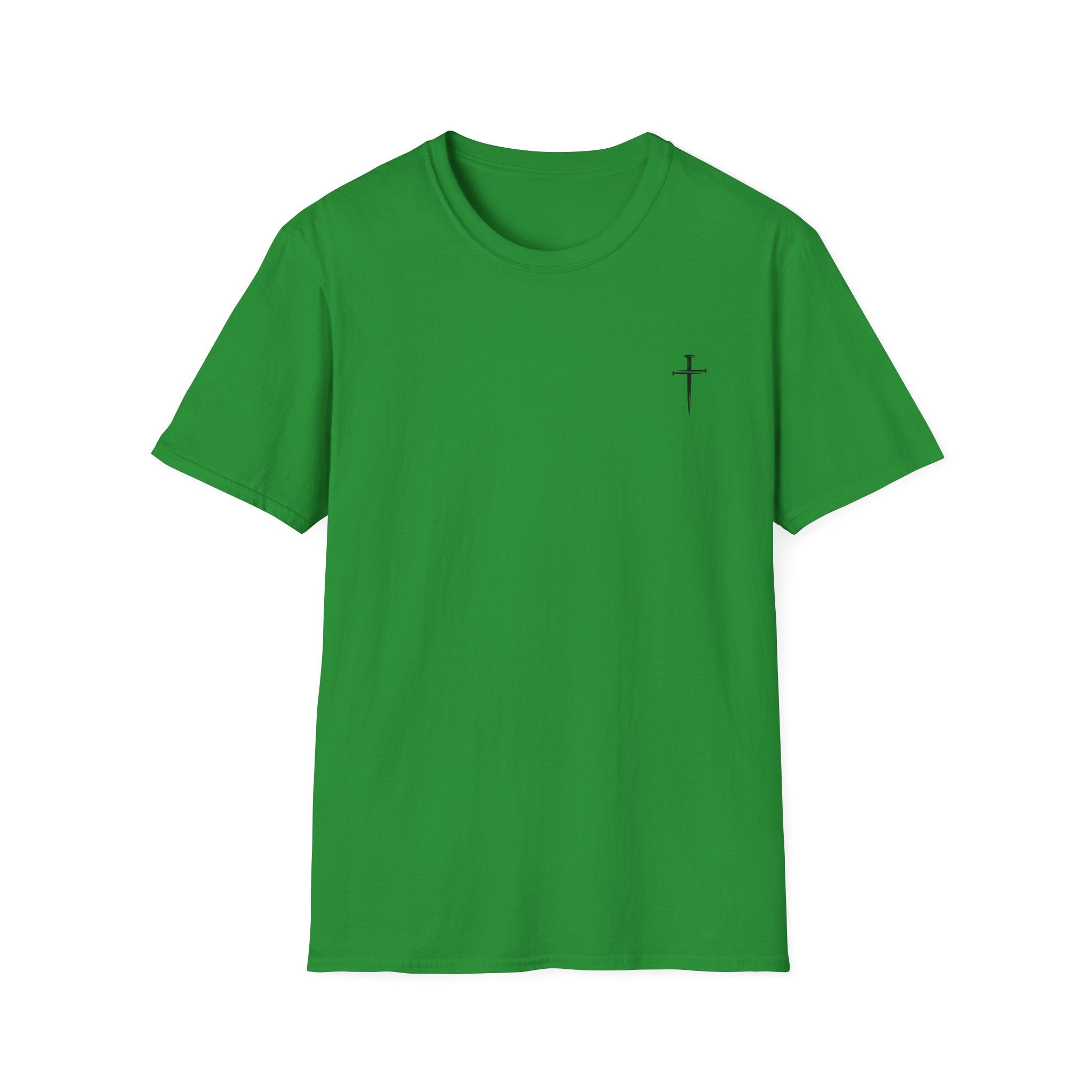 Back design - Jesus Has My Back T-Shirt — Christian Faith Cross Tee