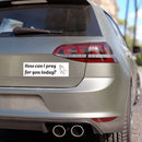 Inspirational Car Magnets - How can I pray for you today? Faith-Based Gifts, Religious Decor