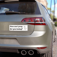 Inspirational Car Magnets - How can I pray for you today? Faith-Based Gifts, Religious Decor