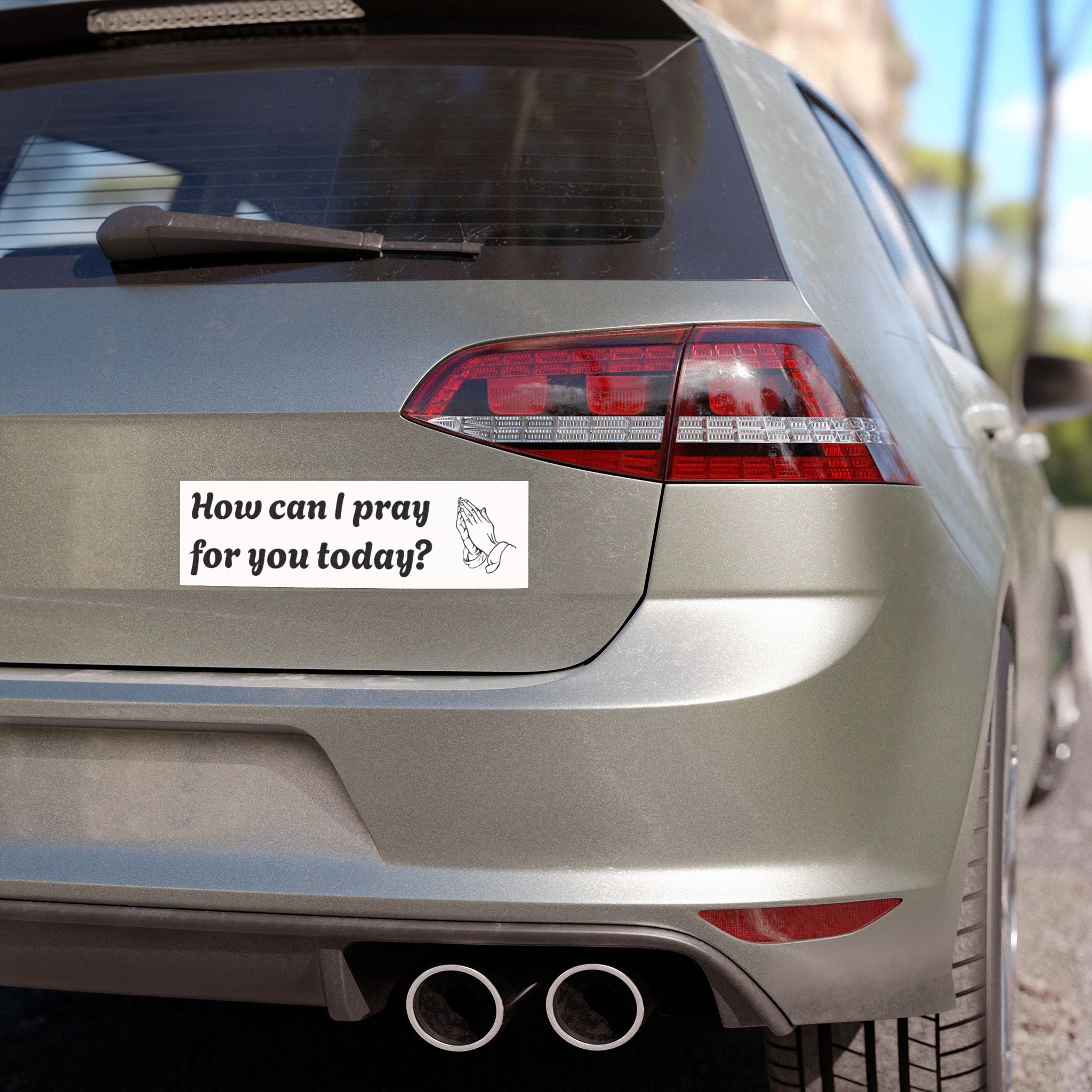 Inspirational Car Magnets - How can I pray for you today? Faith-Based Gifts, Religious Decor