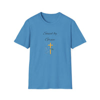 Saved By Grace Christian Shirt for Women Men Shirts for Christians