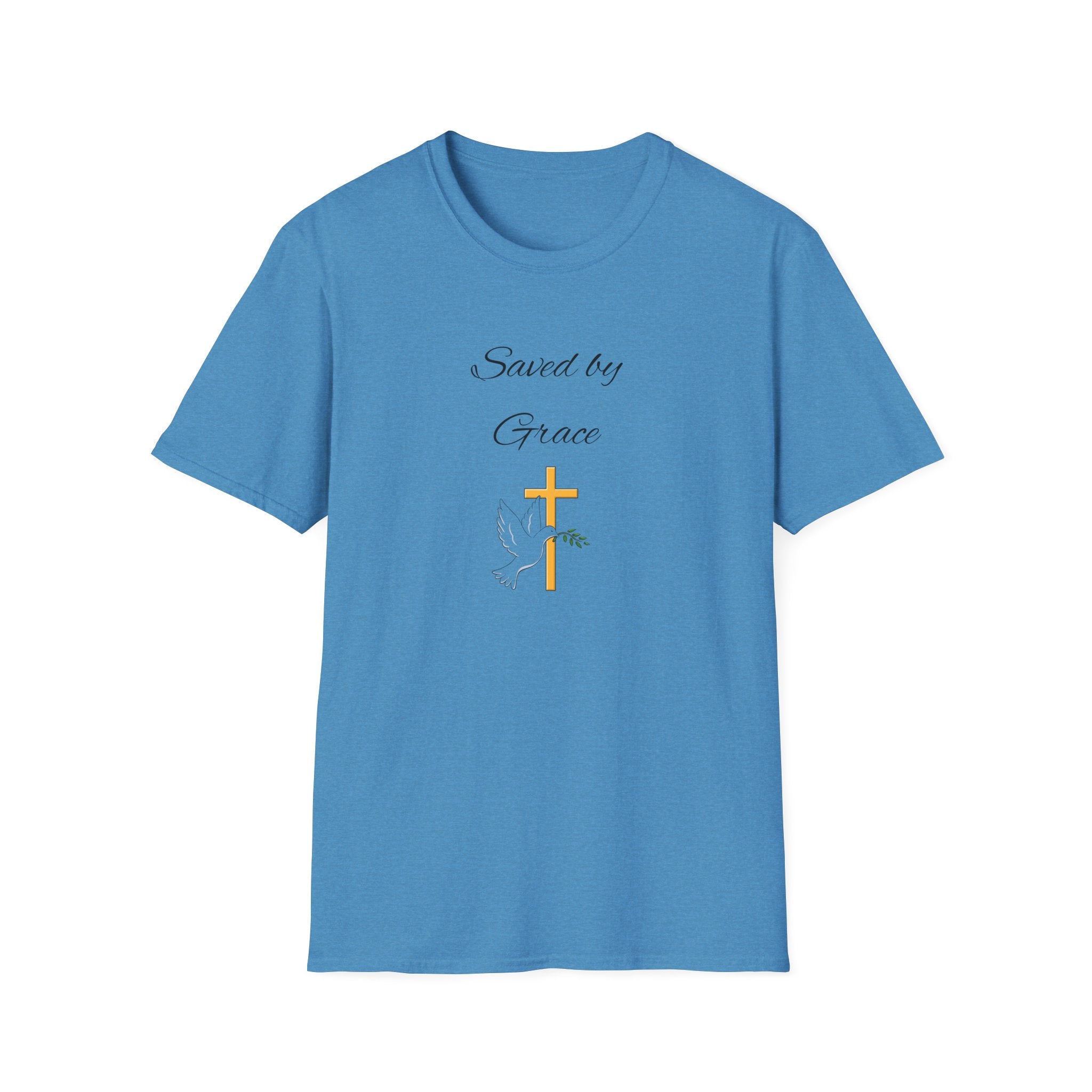 Saved By Grace Christian Shirt for Women Men Shirts for Christians