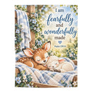 Fearfully and Wonderfully Made Christian Baby Swaddle Blanket