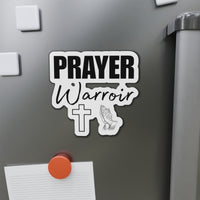 Prayer Warrior Fridge Magnet - Christian Gifts for Women Faith Gifts for Men