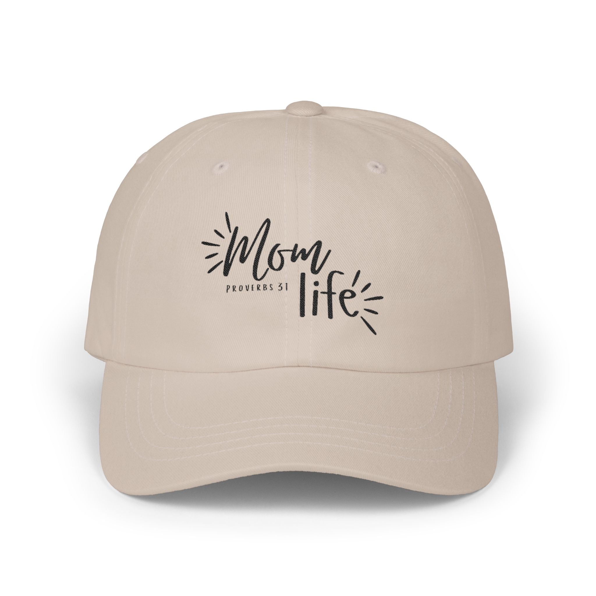 Mom Life Hat — Embroidered 'Mom Life' Baseball Hat, Mother's Day Gift