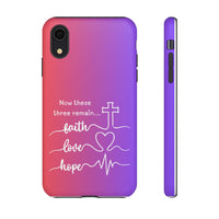 iPhone - Faith, Love & Hope Gradient Phone Case